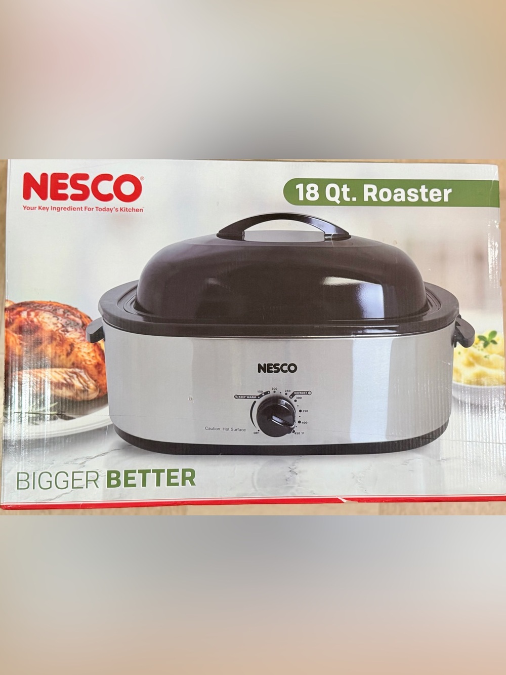 Nesco 18 Qt. Roaster - Black and Silver